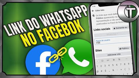 Como Colocar Link Do Whatsapp No Facebook Passo A Passo