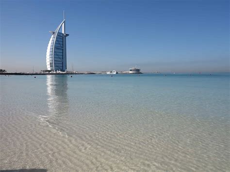 Burj Al Arab Public Beach Dubai Mes Vacances Duba