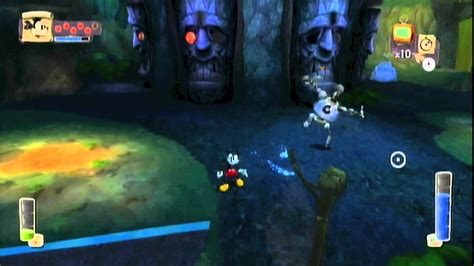 Lets Play Disney Epic Mickey Part 15 Jungle Youtube