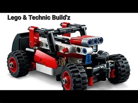 Lego Technic Skid Steer Alternate B Hot Rod Build YouTube