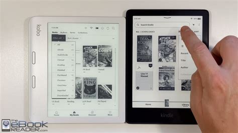 Kindle Paperwhite Vs Kobo Libra Comparison Review Youtube