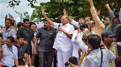 IN PHOTOS Sharad Pawar Pays Tribute To Yashwantrao Chavan On Guru Purnima