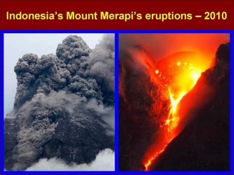 View Mt Merapi Eruption 2010 Images