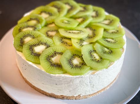 Recette Du Cheesecake Kiwi Chocolat Blanc Sans Cuisson Hervecuisine