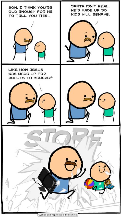 Hilariously Inappropriate Christmas Comics By Cyanide Happiness