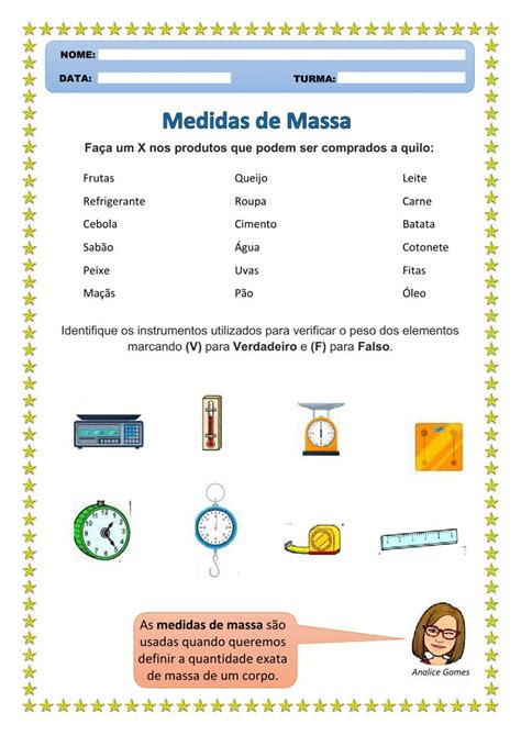 Atividade De Medidas De Massa Braincp