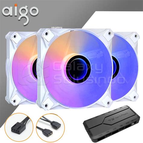 Jual Aigo Darkflash Infinity Argb Mm In Case Fan White Kota