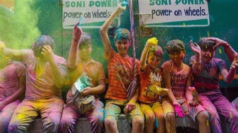 Holi 2023 India Celebrates Festival Of Colours Bbc News