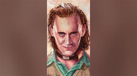 Loki Tom Hiddleston Michael Waldron Portrait 🎨how To Draw 🎥