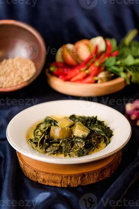 Cassava Leaves And Rice