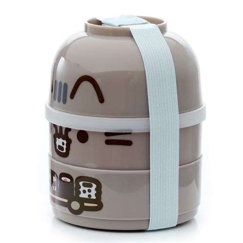 Pusheen The Cat Stacked Round Bento Lunch Box Numonday