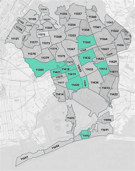 Queens Zip Code Map Jesus Week