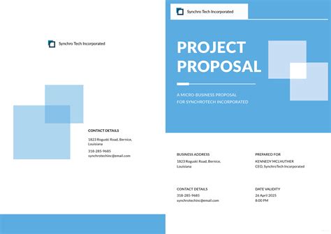 small business proposal template  adobe indesign microsoft word