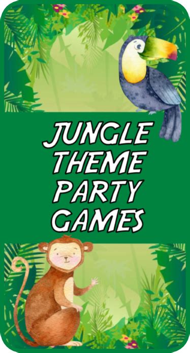 Jungle Theme Party Games