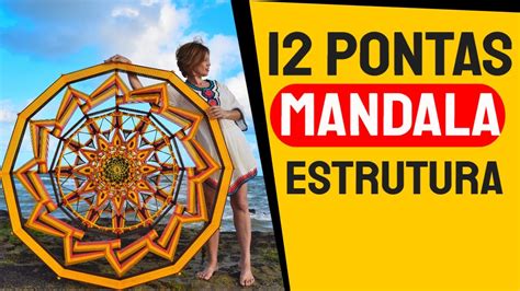 Como Fazer Mandalas Gigantes Estrutura Para Pontas Youtube