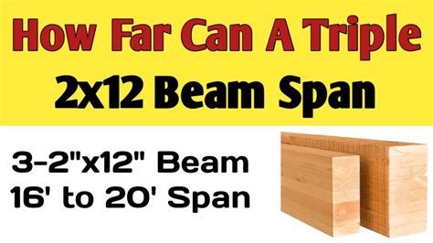 A Triple X Beam Span How Far Can A Triple X Beam Span Youtube