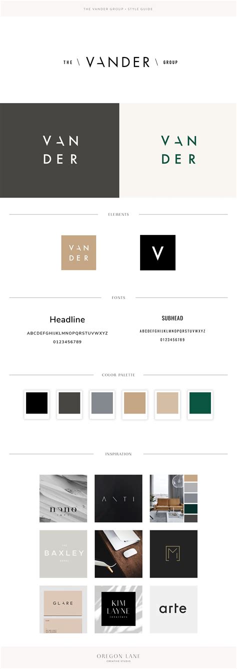 Modern And Minimal Branding Design Oregon Lane Studio Minimallogo