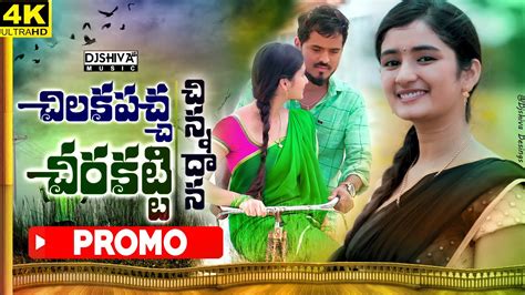 Chilaka Pacha Cheera Katti Promo 4k Video Song 2021 Super Hit Folk Song Djshiva Vangoor