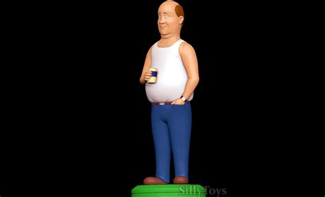 3d File Bill Dauterive King Of The Hill・design To Download And 3d