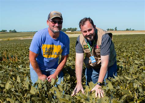 Brazilian Farmers Get First Hand Look At Iowa Soybean Farms