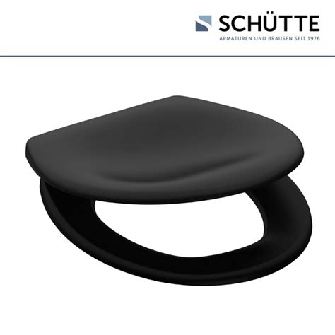 Sch Tte Wc Sitz Mit Absenkautomatik Schnellverschluss Oval Duroplast