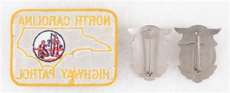 Bid Now: NORTH CAROLINA HIGHWAY PATROL BADGES - February 4, 0123 10:00 ...