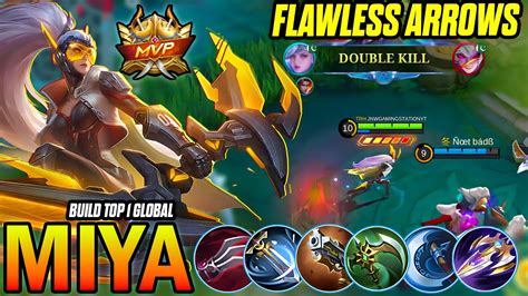 Miya Flawless Victory Secret Build Revealed Epic MLBB GAMEPLAY