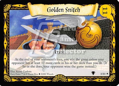 Golden Snitch Qc Harry Potter Tcg