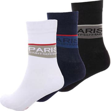 Foot Lot De 3 Paires De Chaussettes B P11561 Bleu Marine Noir BLanc