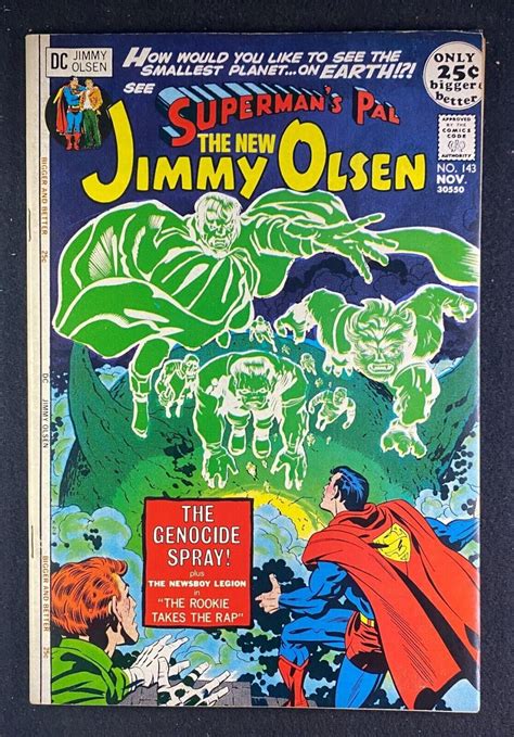 Superman S Pal Jimmy Olsen 1954 143 VF 8 0 Jack Kirby Neal Adams