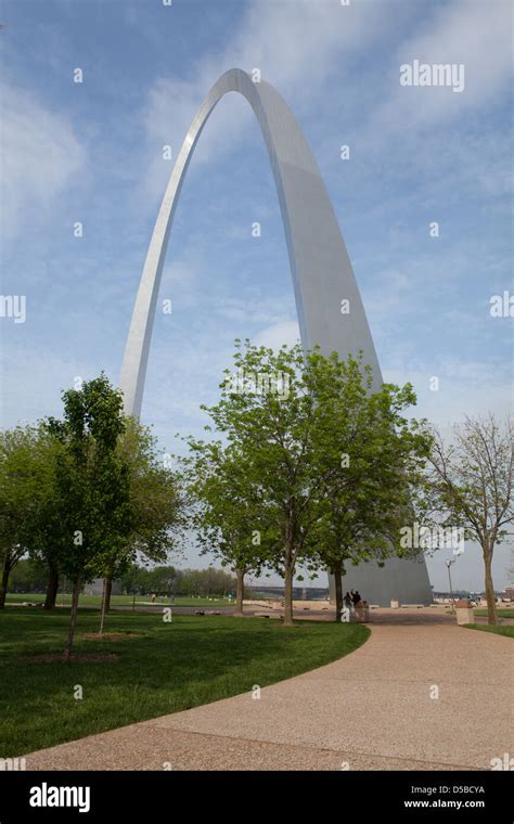 Gateway Arch Saint Louis Missouri Usa Stock Photo Alamy