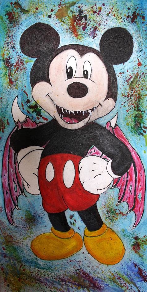 Evil Mickey Mouse by 666mephistopheles on DeviantArt