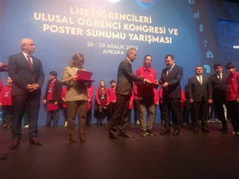 Lise Öğrencileri Ulusal Kongresi Poster Sunumu TOBB Osmaniye Fen Lisesi