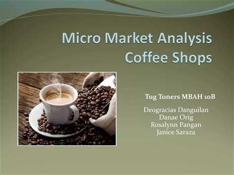 Micro Market Analysis Coffee Shop Ppt