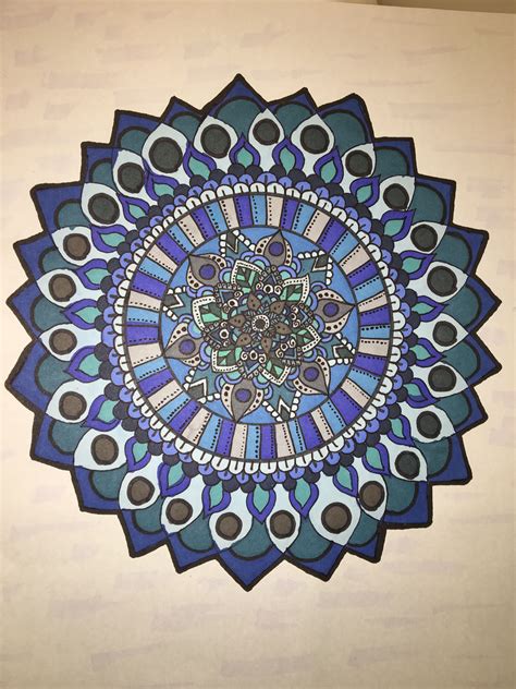 Easy Mandala Drawing at GetDrawings | Free download