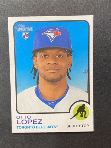 2022 Topps Heritage High Number 639 Otto Lopez RC For Sale Online