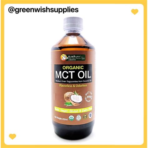 HEALTH PARADISE Organic MCT Oil Medium Chain Triglycerides From