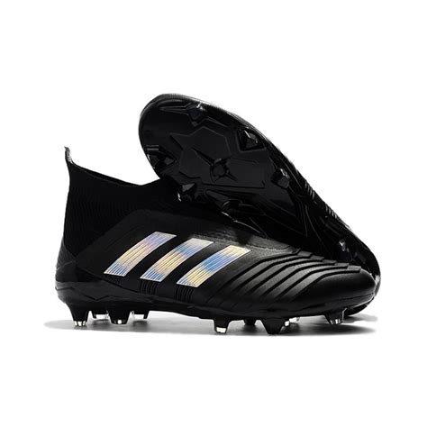 Nowe Korki Pi Karskie Adidas Predator Fg Czarne Srebro