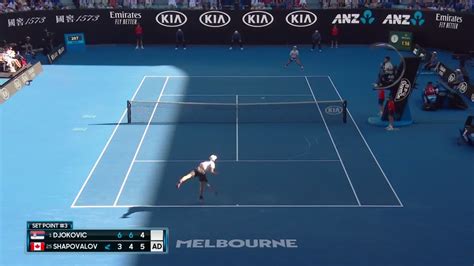 AusOpen On Twitter What A Comeback Denis Shapovalov Wins Five Games