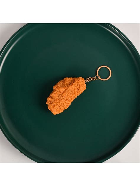 Modelo De Comida Realista Perna De Frango Frita Asa Coxa Batatas