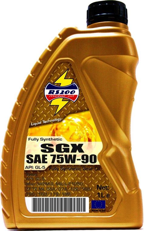 SGX SAE 75W-90 GL-5 - RS200
