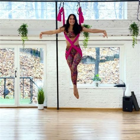 Likes Comments Camille Shakti Aerial Yoga Camiyogair On