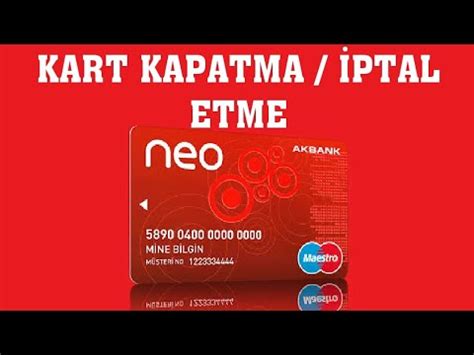 Akbank Kart Kapatma Kart Ptal Etme Youtube