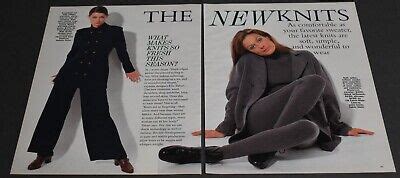 Print Ad Sexy Heels Fashion Lady Dirty Blonde Long Legs Skirt Brunette Art Ebay