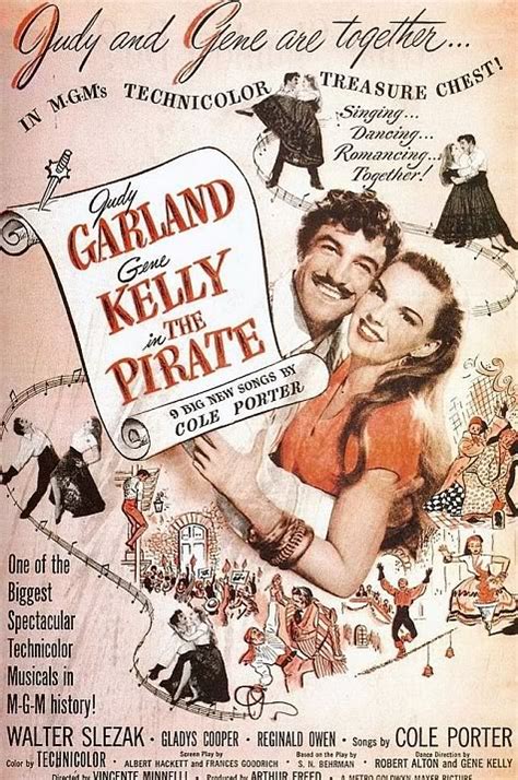 The Pirate - Movie Poster - Judy Garland & Gene Kelly Fan Art (37193770) - Fanpop