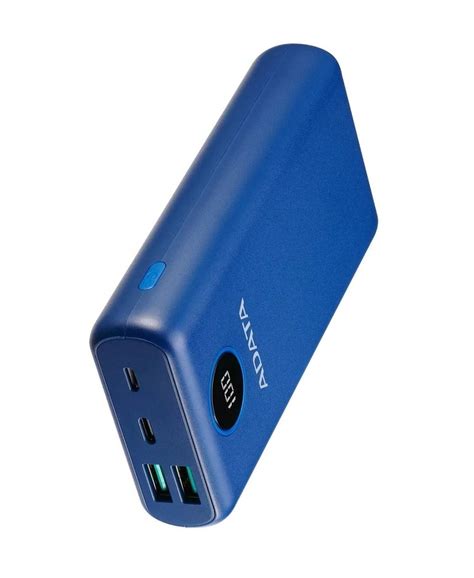 Power Bank Adata Color Azul Mah P Qcd Bater A Port Til Tipo C