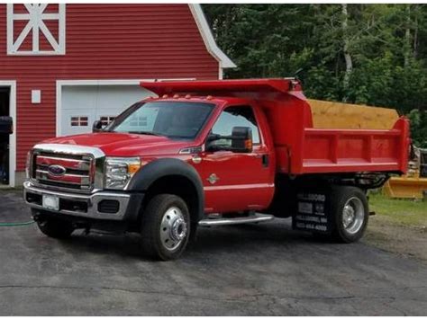 2016 Ford F 550 F550 Xlt 4x4 Dump Truck For Sale Berlin Nh