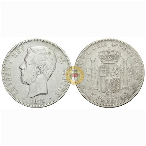 Spanien Pesetas Amadeo I