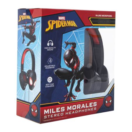 Marvel Spider-Man Miles Morales Stereo Headphones With Mic| Five Below