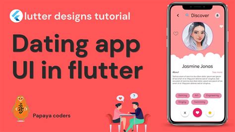 How To Make Dating App Ui Design In Flutter 2022 Create Flutter Dating App Animated Ui